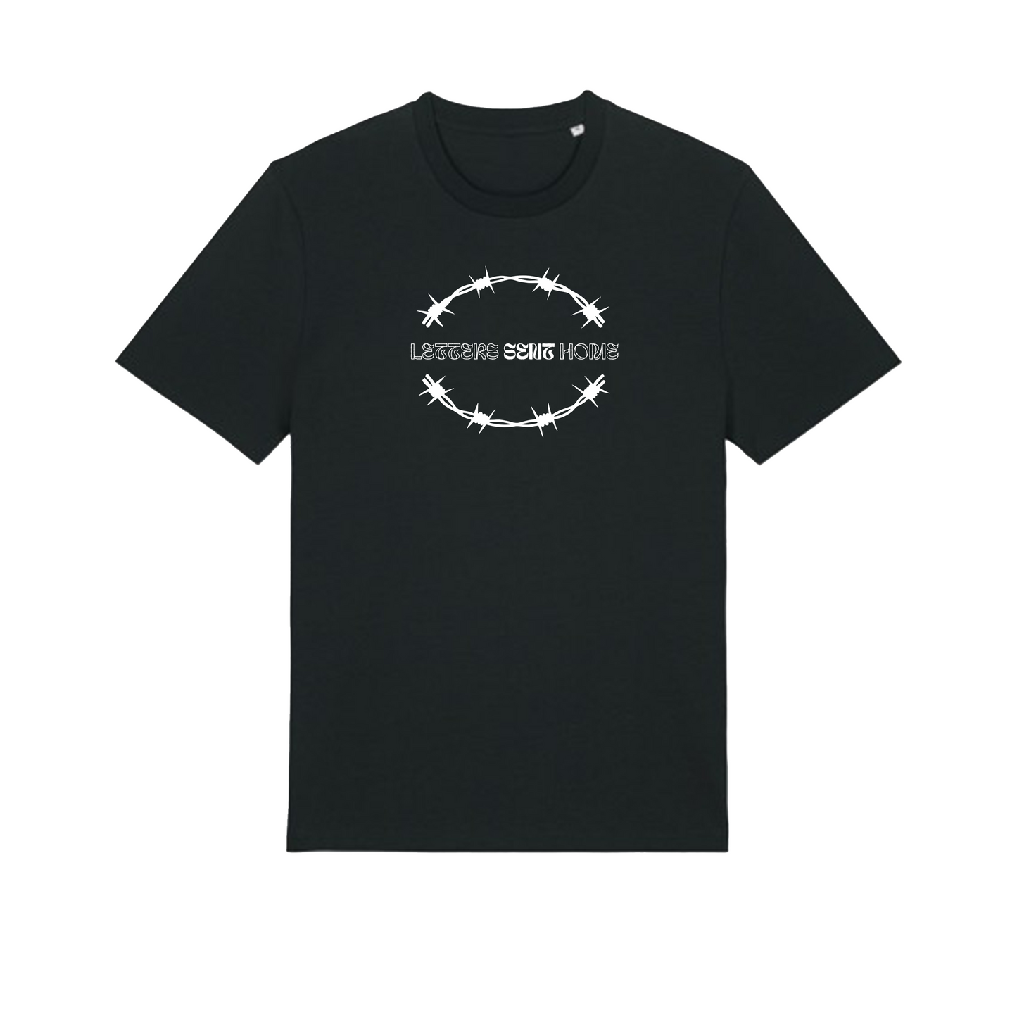 black barbed wire shirt